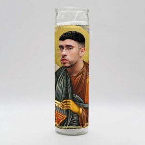 COMING SOON BAD BUNNY PRAYER CANDLE